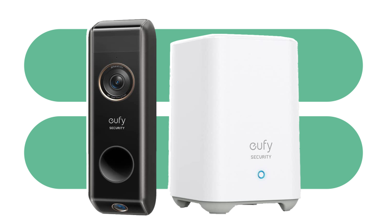 ufy’s dual-camera video doorbell.