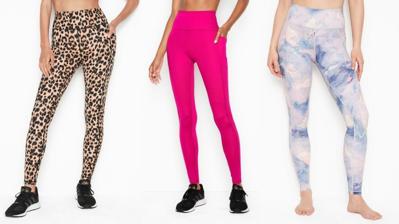 Victoria's Secret Sport Neon Geometric Knockout Crop Leggings - $49 (44%  Off Retail) - From Kelsey