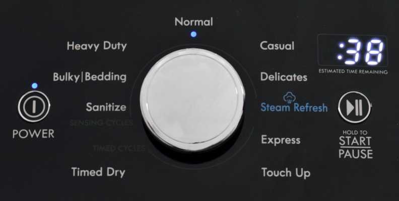 From Normal and Delicates to Steam and Sanitize, the Kenmore 69133 dryer offers a bevy of useful cycles.
