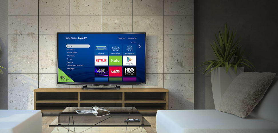 A new 4K UHD Insignia Roku TV