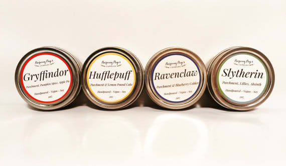 These Harry Potter themed candles are a must have.
