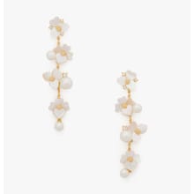 Product image of Precious Pansy Statement Linear Earrings