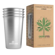 Product image of Greens Steel 16-ounce Stainless Steel Cups