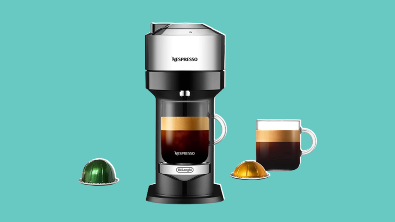 Best gifts for dads: Nespresso Vertuo Next Deluxe Coffee and Espresso Machine by De’Longhi