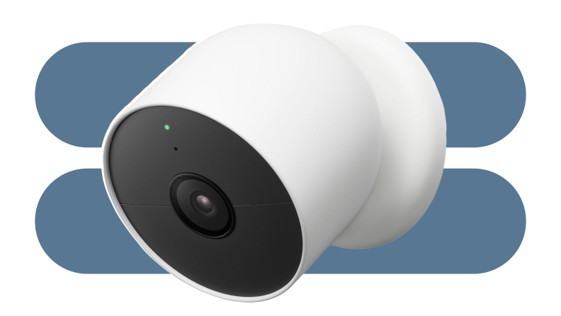 The Google Nest security camera.