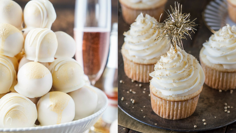 Champagne desserts