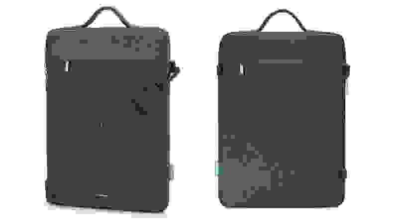 domiso laptop sleeve, front and back