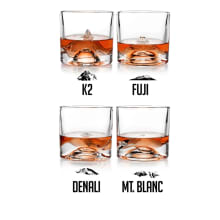 Product image of The Peaks Whiskey Glass (Set of 4)