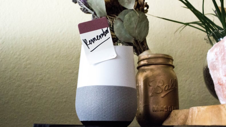 Google Home reminder