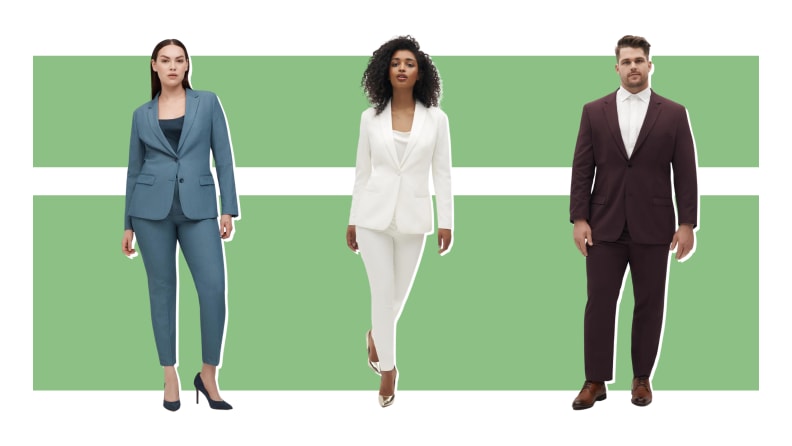 Best brands to find suits, dresses, and gender-inclusive