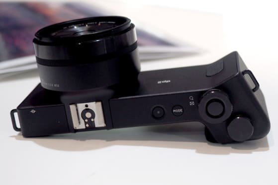 The dp1 Quattro will feature the same chunky grip as the dp2.