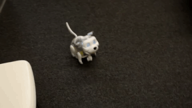 The FurReal Makers Proto Max in motion.