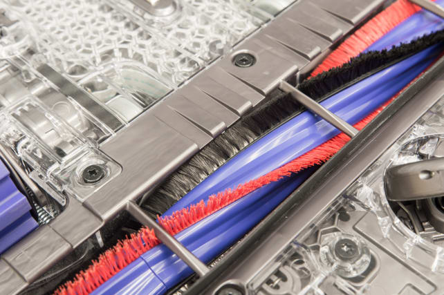 The Dyson 360 Eye Bristles