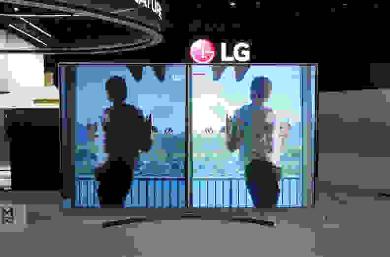 The LG 65UH9500 demonstrating HDR