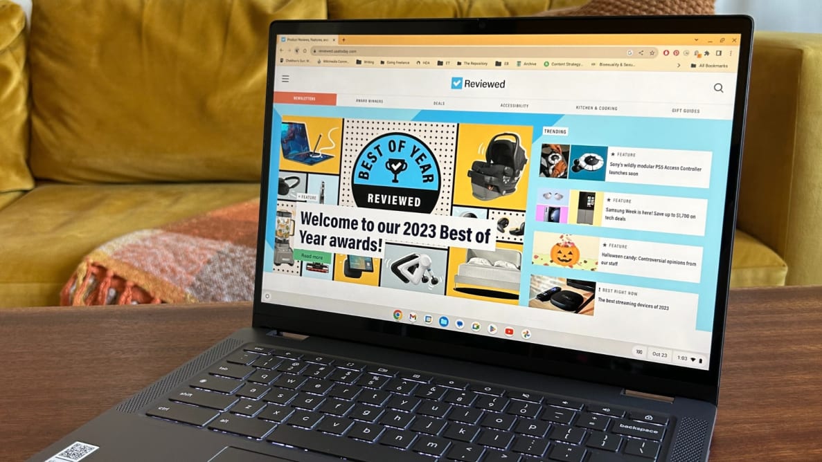 The Lenovo IdeaPad Flex 5i Chromebook Plus