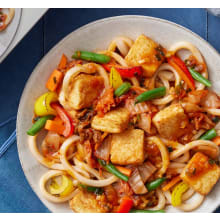 Product image of Sweet and spicy tofu udon with vegetables