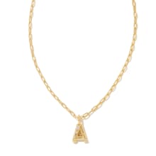 Product image of Kendra Scott Crystal Letter Pendant Necklace