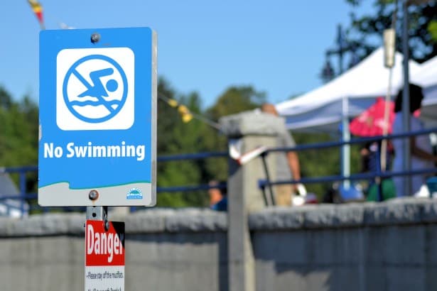 No Swimming