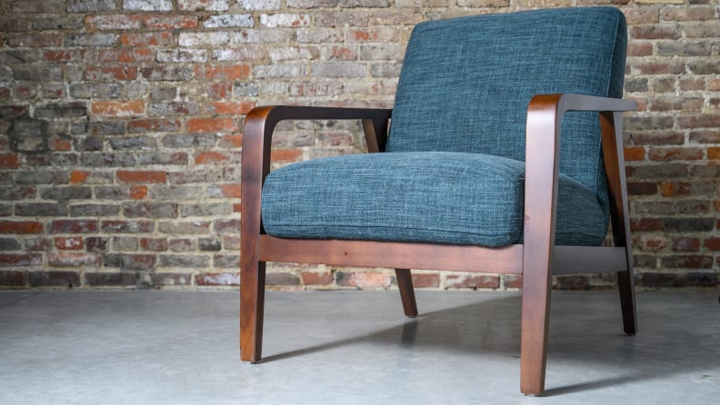 A Rivet Huxley Mid-Century modern chair