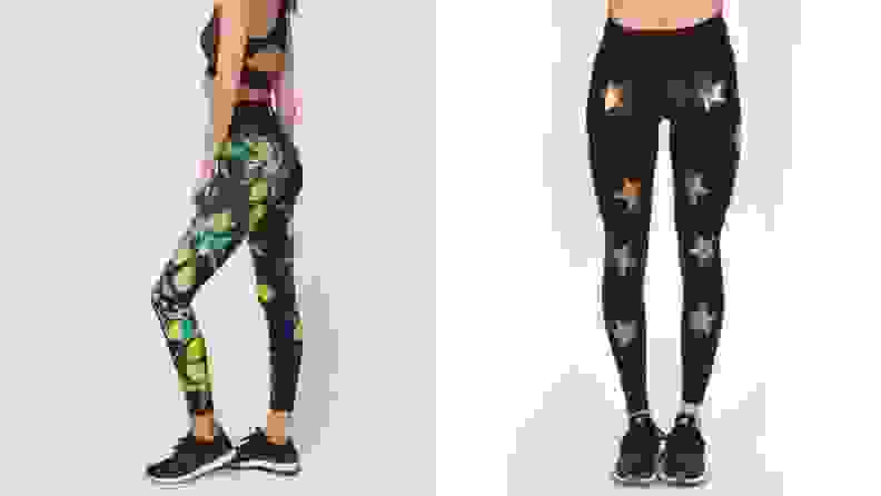 lemon and star Ultracor leggings