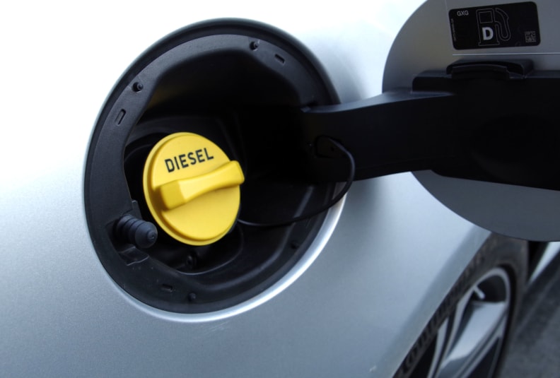 2017 Jaguar XF Diesel Fuel Filler Cap