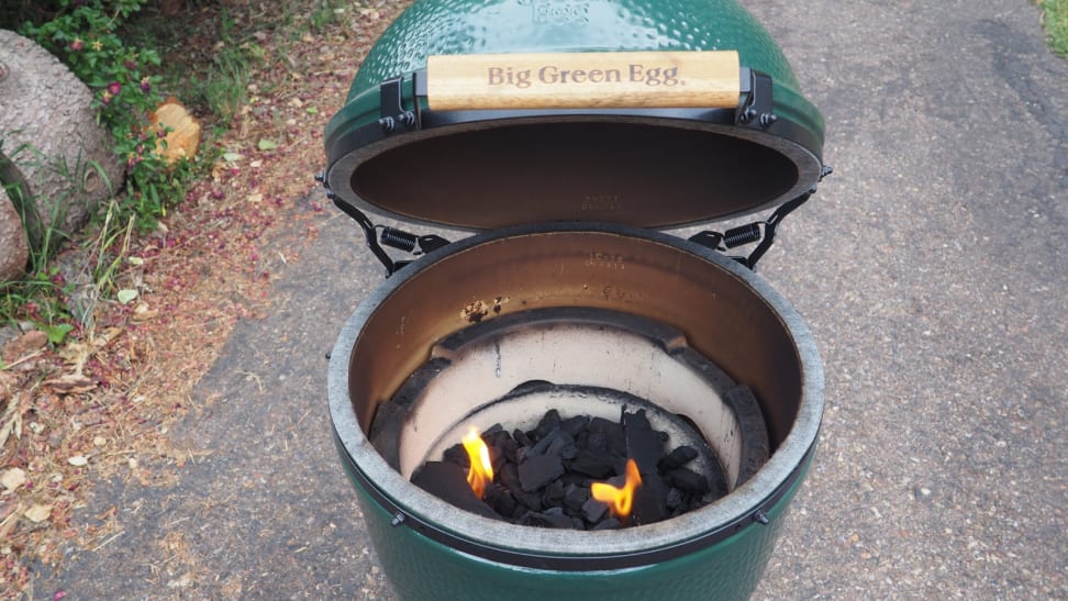 Big Green Egg coals 2