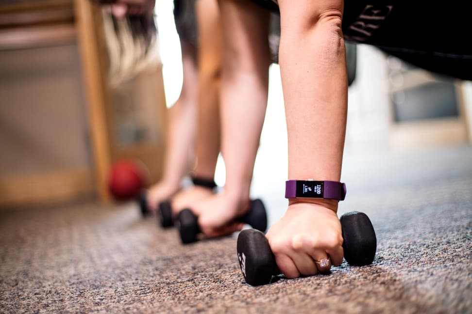 Fitbit Charge 2 in action