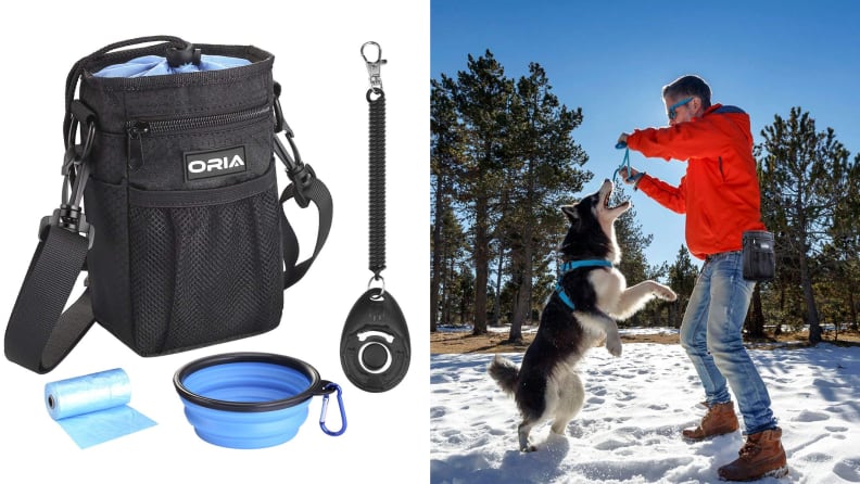 Oria Dog Treat Bag