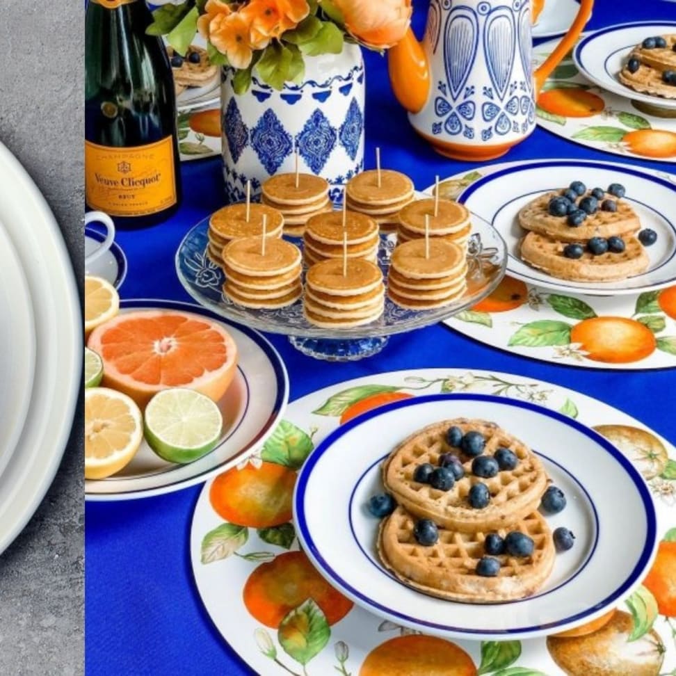 Williams-Sonoma Brasserie-Blue Breakfast Cup & Saucer