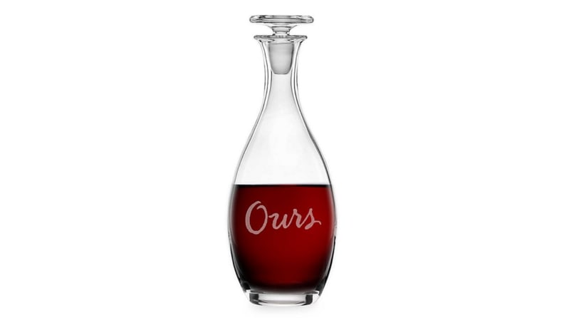 Best engagement gifts: Decanter