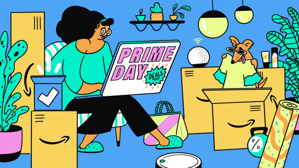 A graphic showcasing Amazon Prime Day