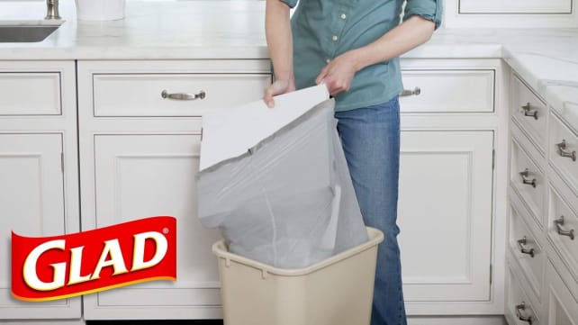 Glad trash bags