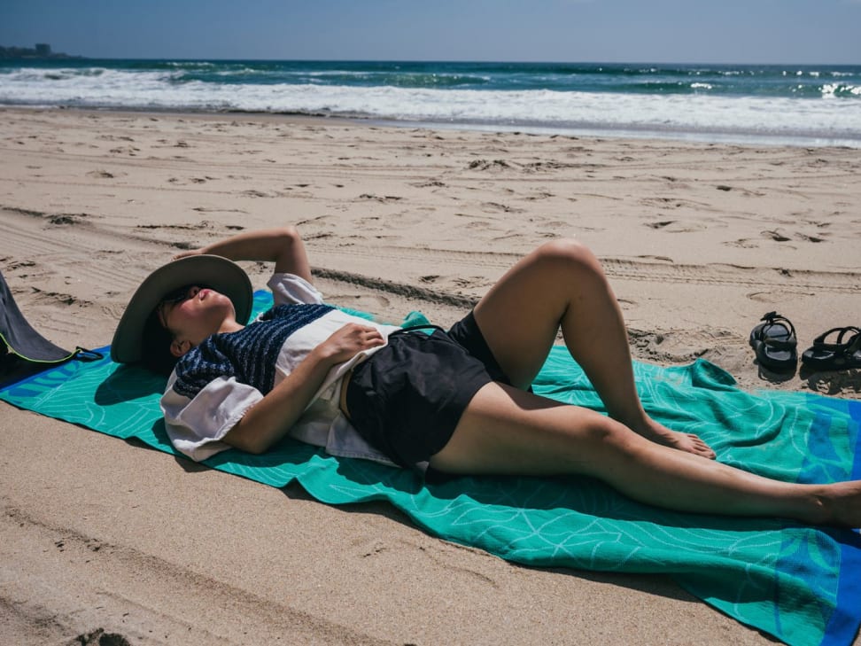 Large Fun RESERVED Bath Sheet Beach Lounge Pool Sun Lounger Cotton Travel Towel 