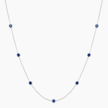 Product image of Brilliant Earth Brilliant Earth Sapphire Bezel Strand Necklace