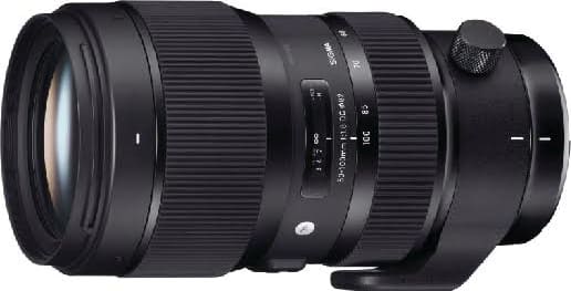 A manufacturer render of the Sigma 50-100mm F1.8 DC HSM Art.