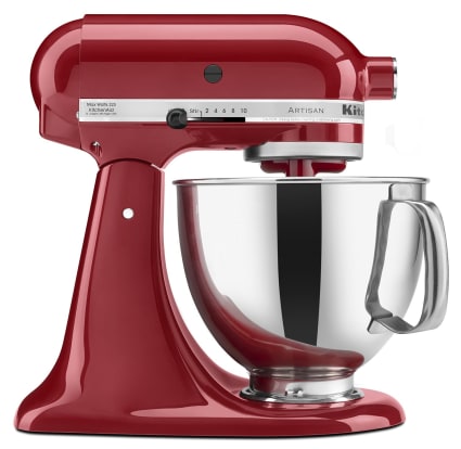 Product Image - KitchenAid Artisan 5-Quart Tilt-Head Stand Mixer (KSM150PSER)