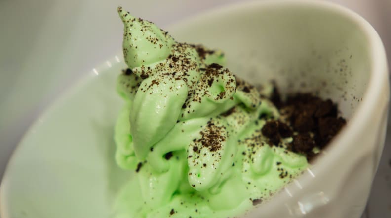 Mint Oreo. Mmmm....