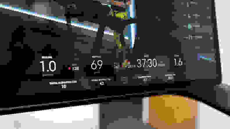 peloton tread metrics