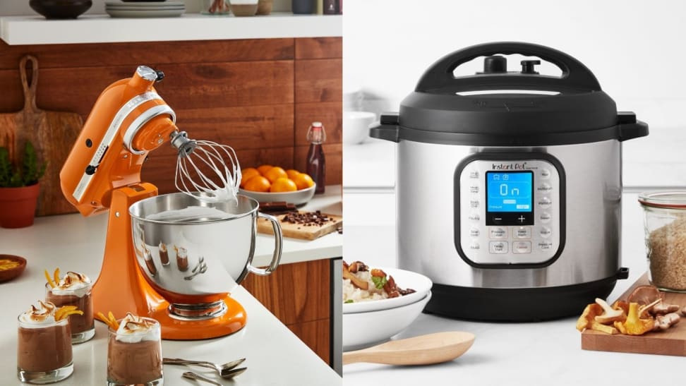 KitchenAid mixer and Instant Pot