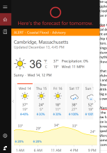 Cortana on Windows 10