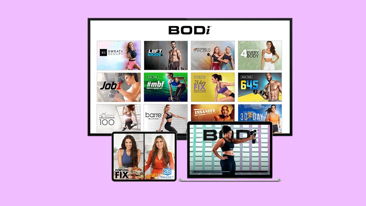 Stay active from the comfort of your own home with a Bodi fitness membership