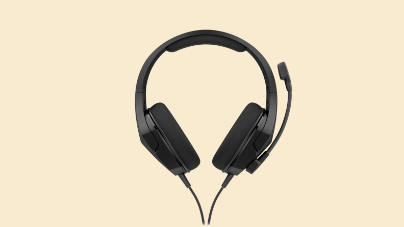 An image of black HyperX headphones