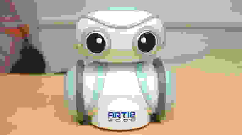 Artie 3000 is a robot who, with the right code, can draw almost anything!