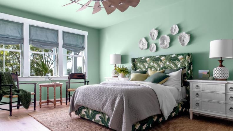 Green Bedroom