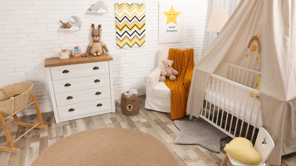 Gender neutral nursery room