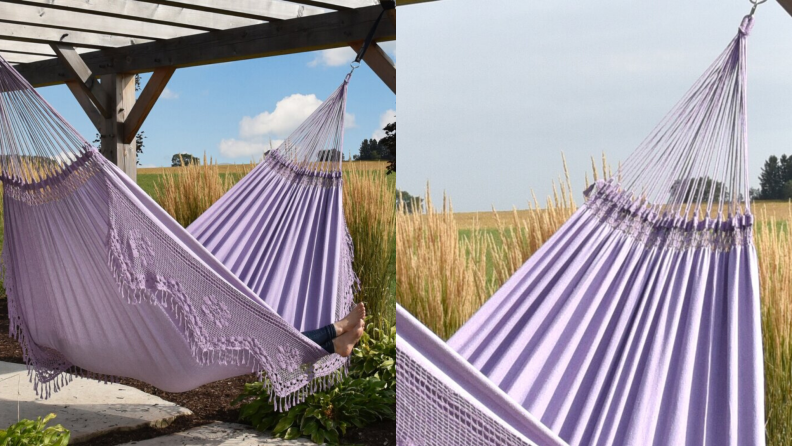 Brazilian cotton hammock