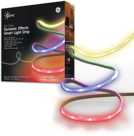 Cync Dynamic Effects Smart Lights Review (2023): Neon Shapes
