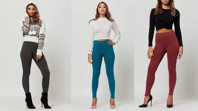 11 cozy and fleece-lined women's leggings for winter - Reviewed