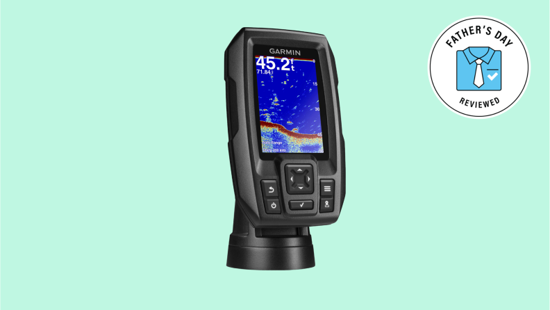 A Garmin fish finder