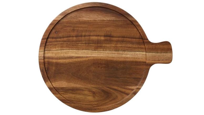 A Villeroy & Boch Artesano Acacia Wood Antipasti Plate t